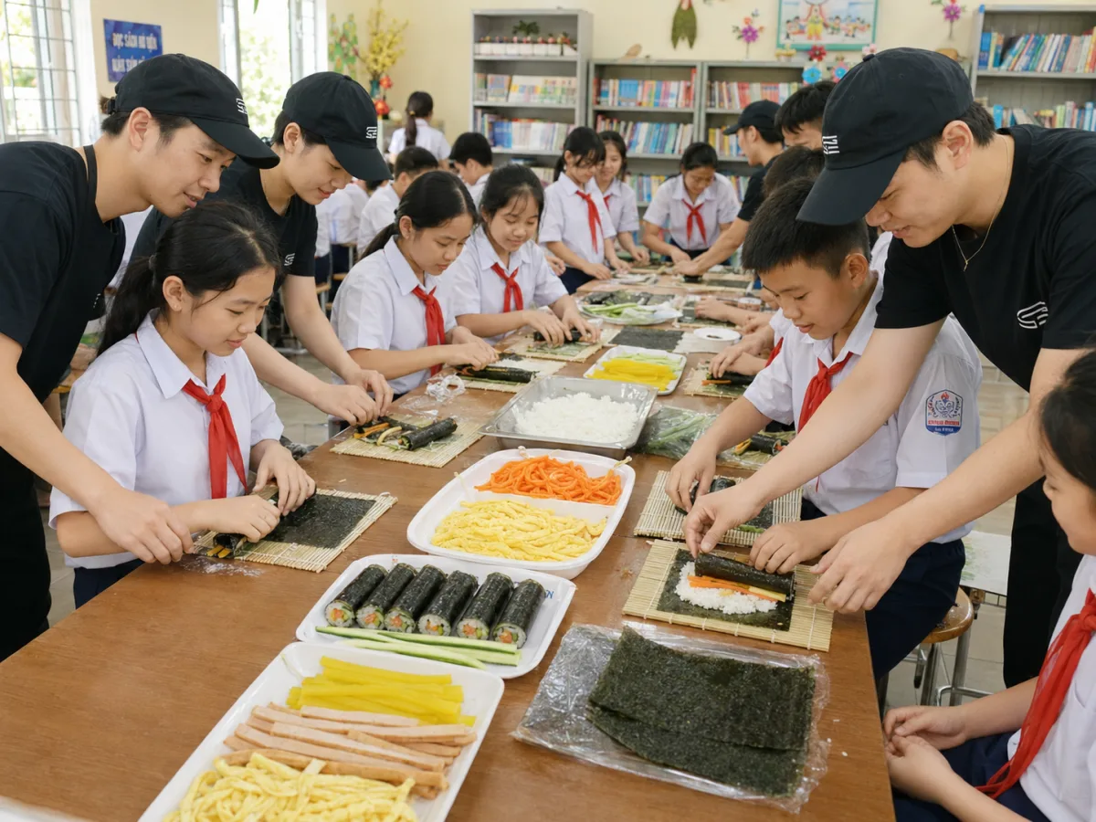 학교 김밥 클래스